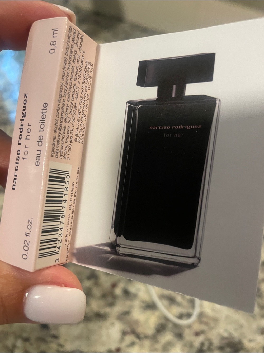 Narciso Rodriguez new sampler spray fir her - Picture 5 of 5
